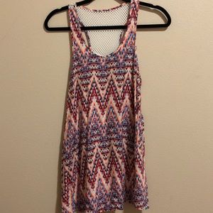 Forever 21 Mesh Racerback Tank Dress